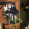 1:12 Scale Miniature Lantern Candleholder – Farmhouse Style Decor