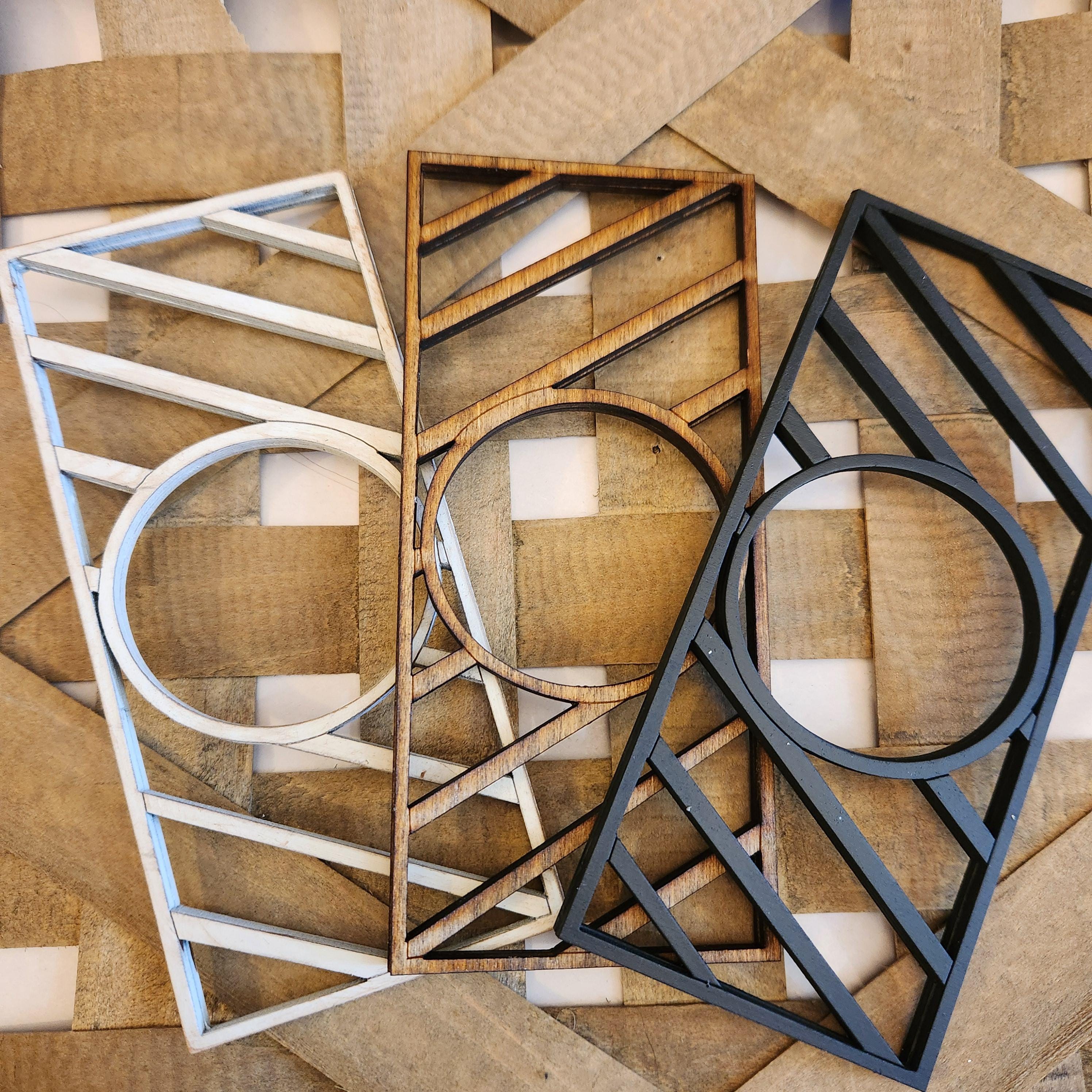 1:12 Scale Miniature Garden Trellis – Architectural Wood Lattice