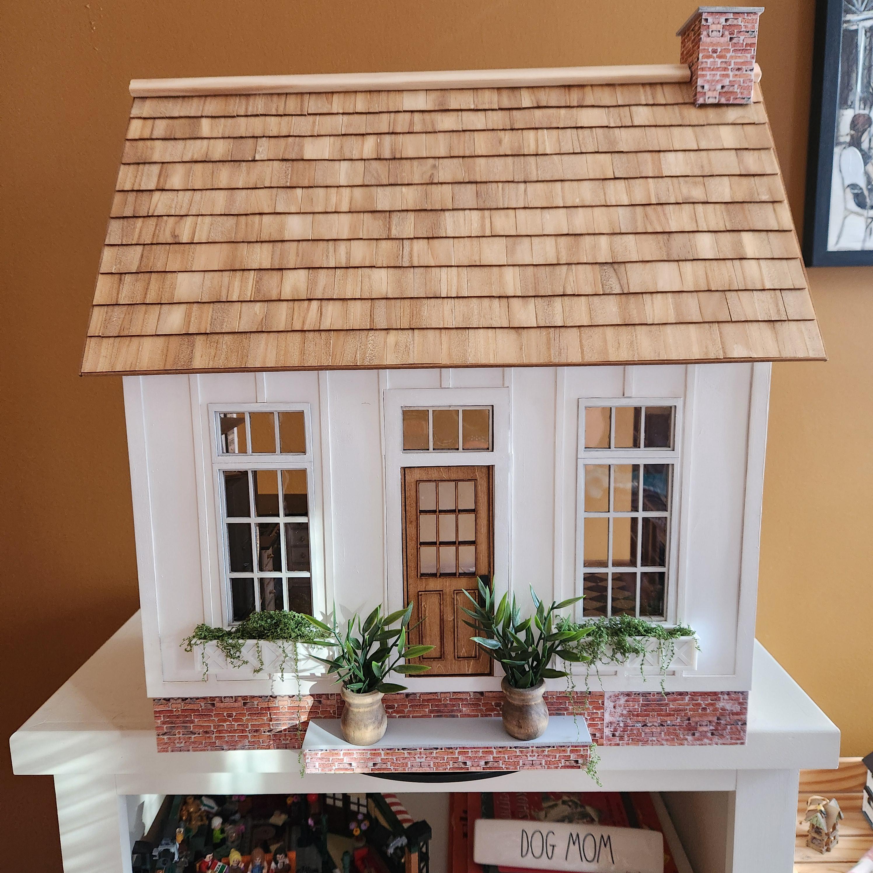 Custom 1:12 Scale Miniature Dollhouse – “Small but Mighty” - Handmade Heirloom