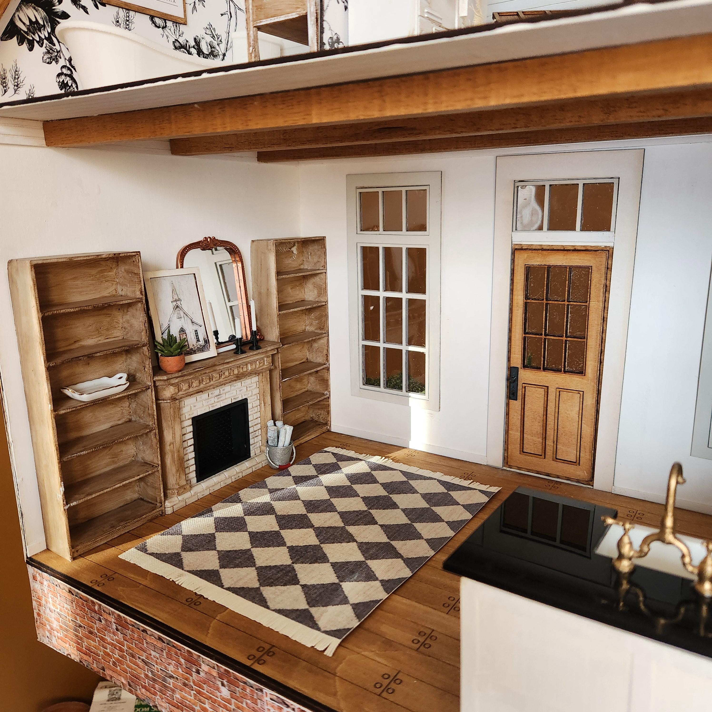 Custom 1:12 Scale Miniature Dollhouse – “Small but Mighty” - Handmade Heirloom