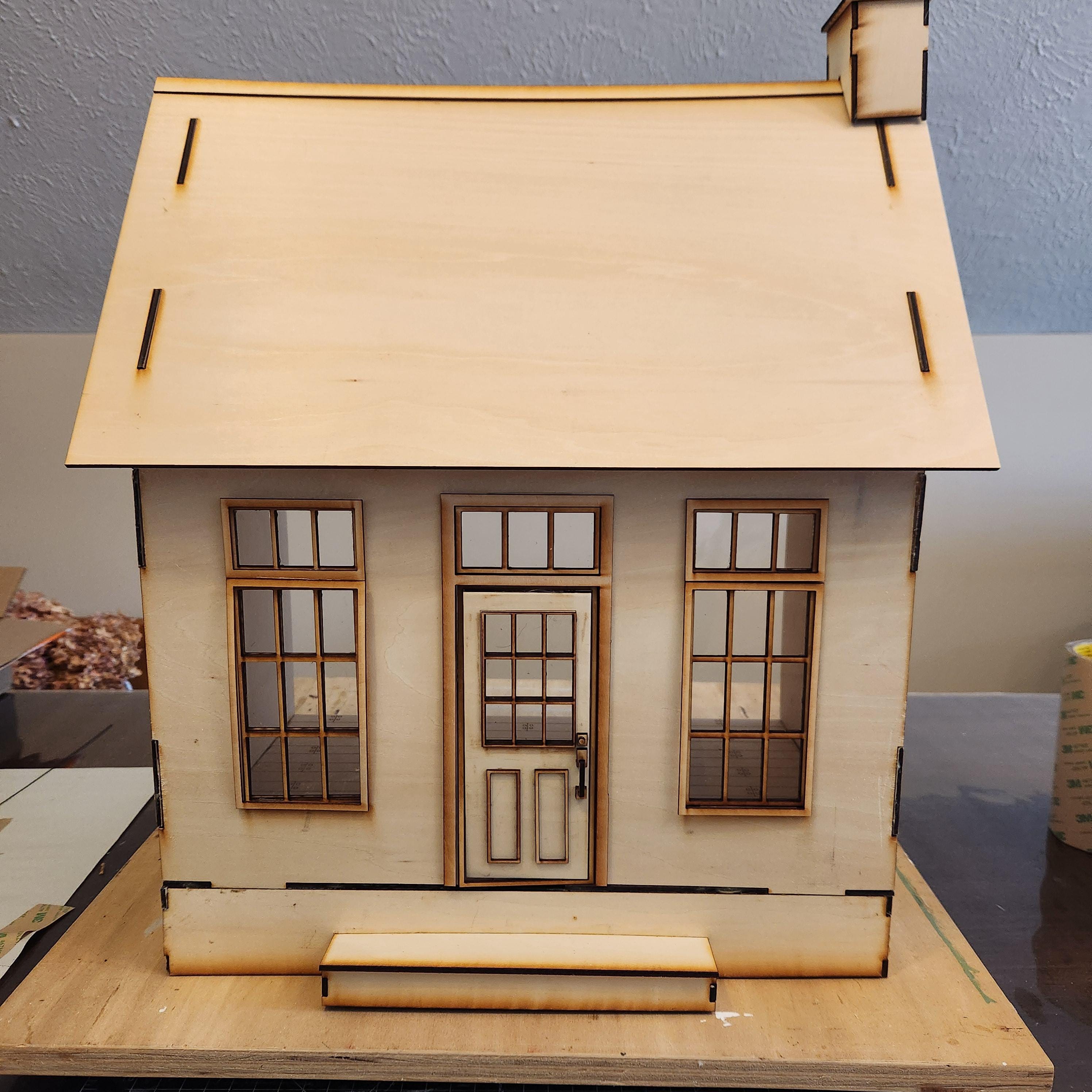 The Hideaway - DIY 1:12 Scale Dollhouse Base Kit