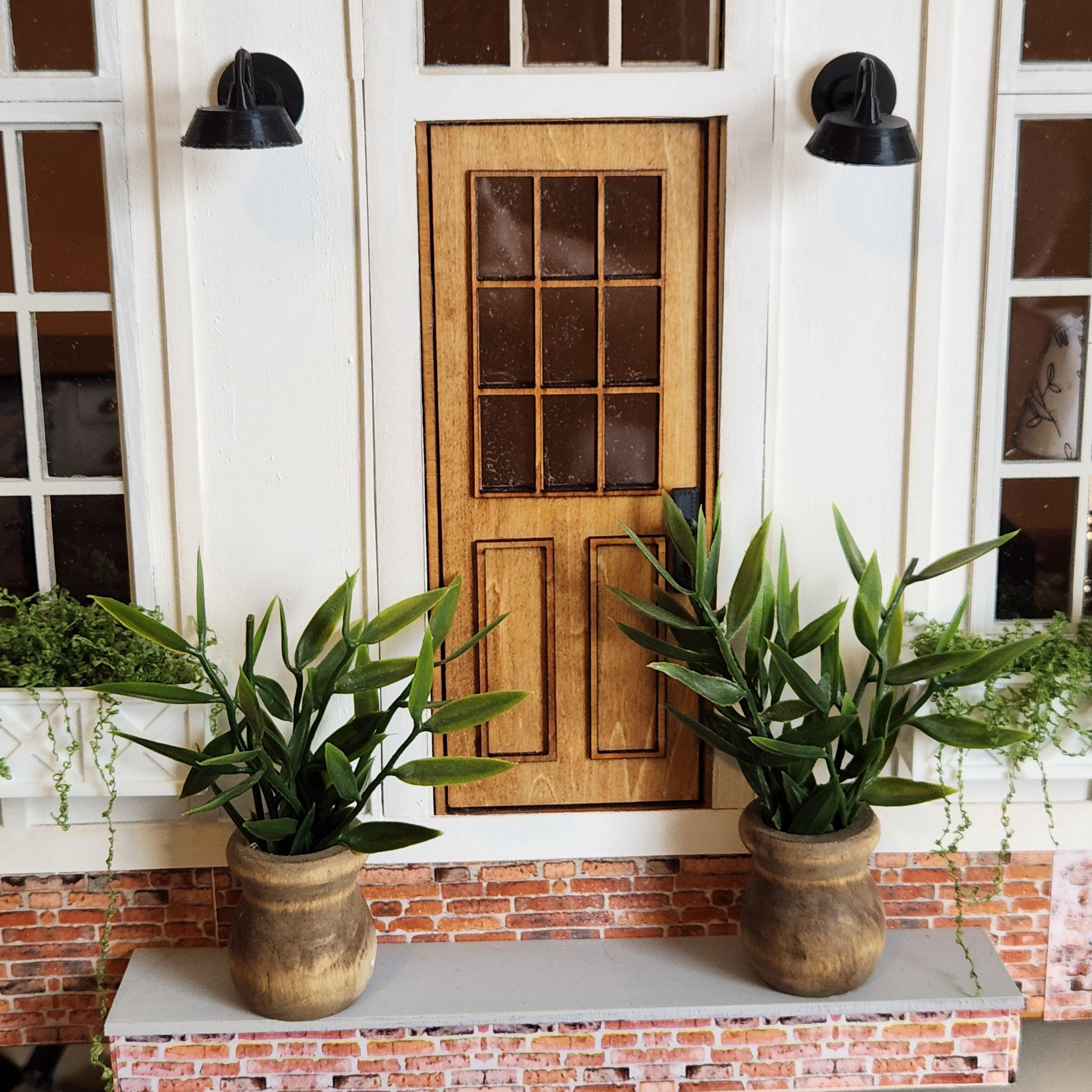 Fully Furnished 1:12 Custom Luxury Miniature Dollhouse Home
