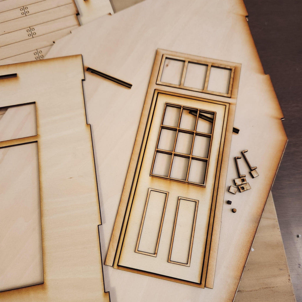 The Hideaway - DIY 1:12 Scale Dollhouse Base Kit