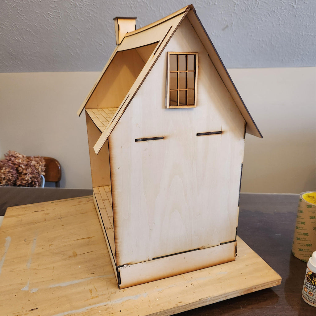 The Hideaway - DIY 1:12 Scale Dollhouse Base Kit