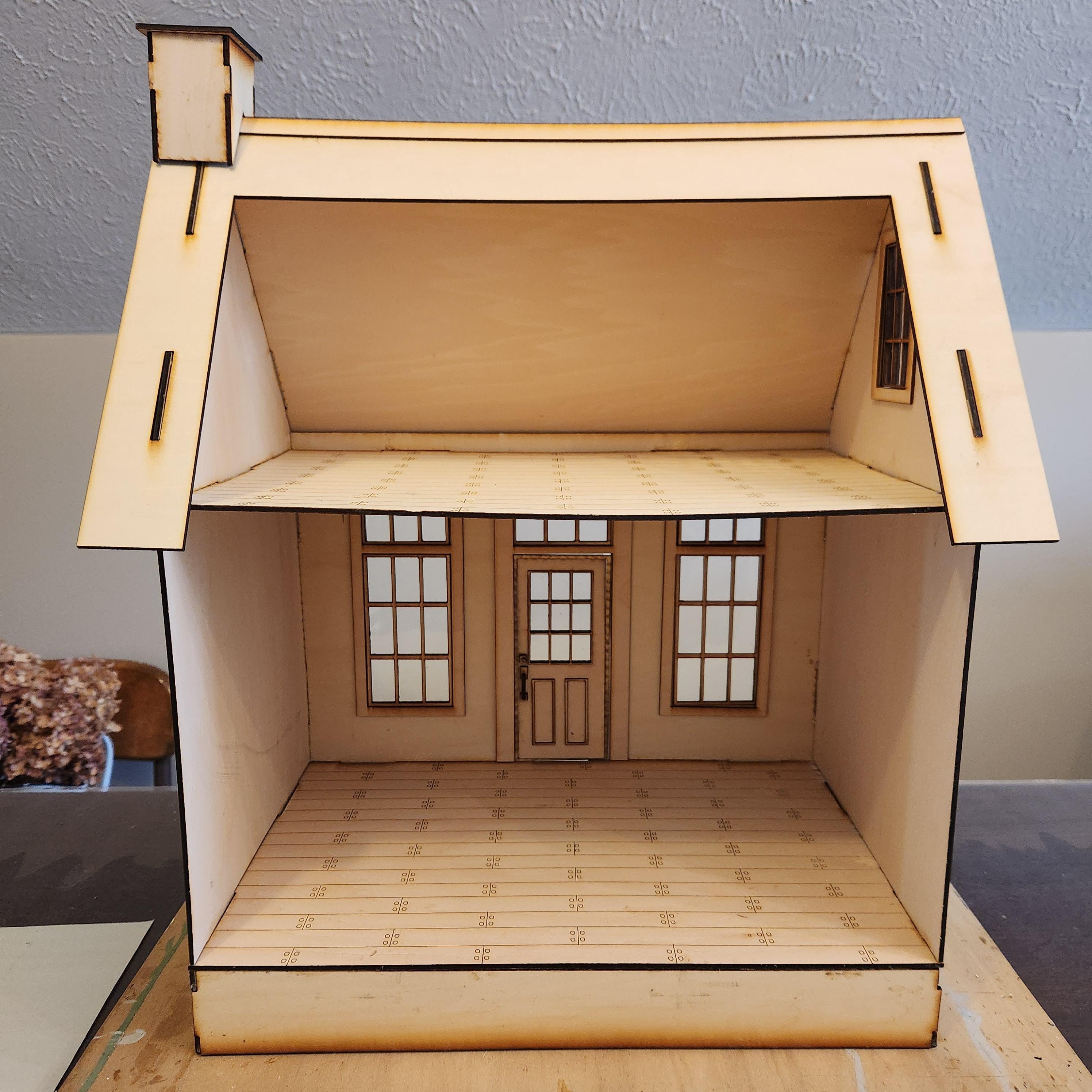 The Hideaway - DIY 1:12 Scale Dollhouse Base Kit