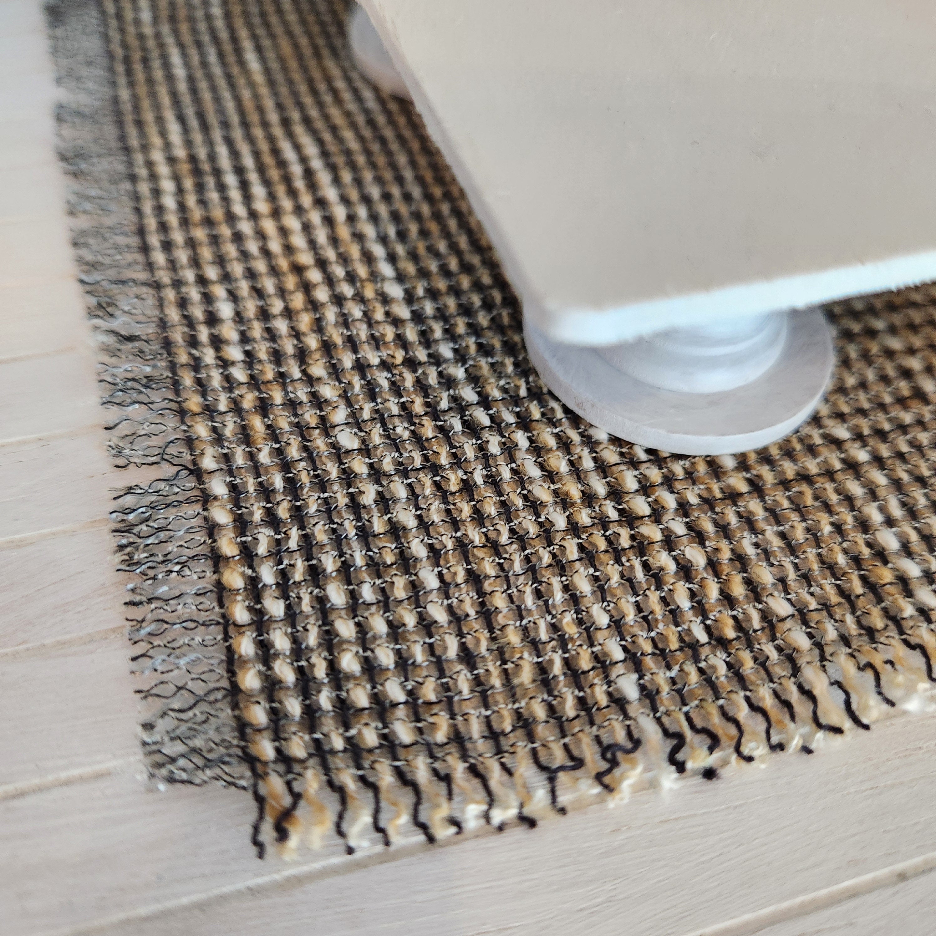 Dollhouse Miniature Area Rug, Farmhouse Decor, 1:12 Scale