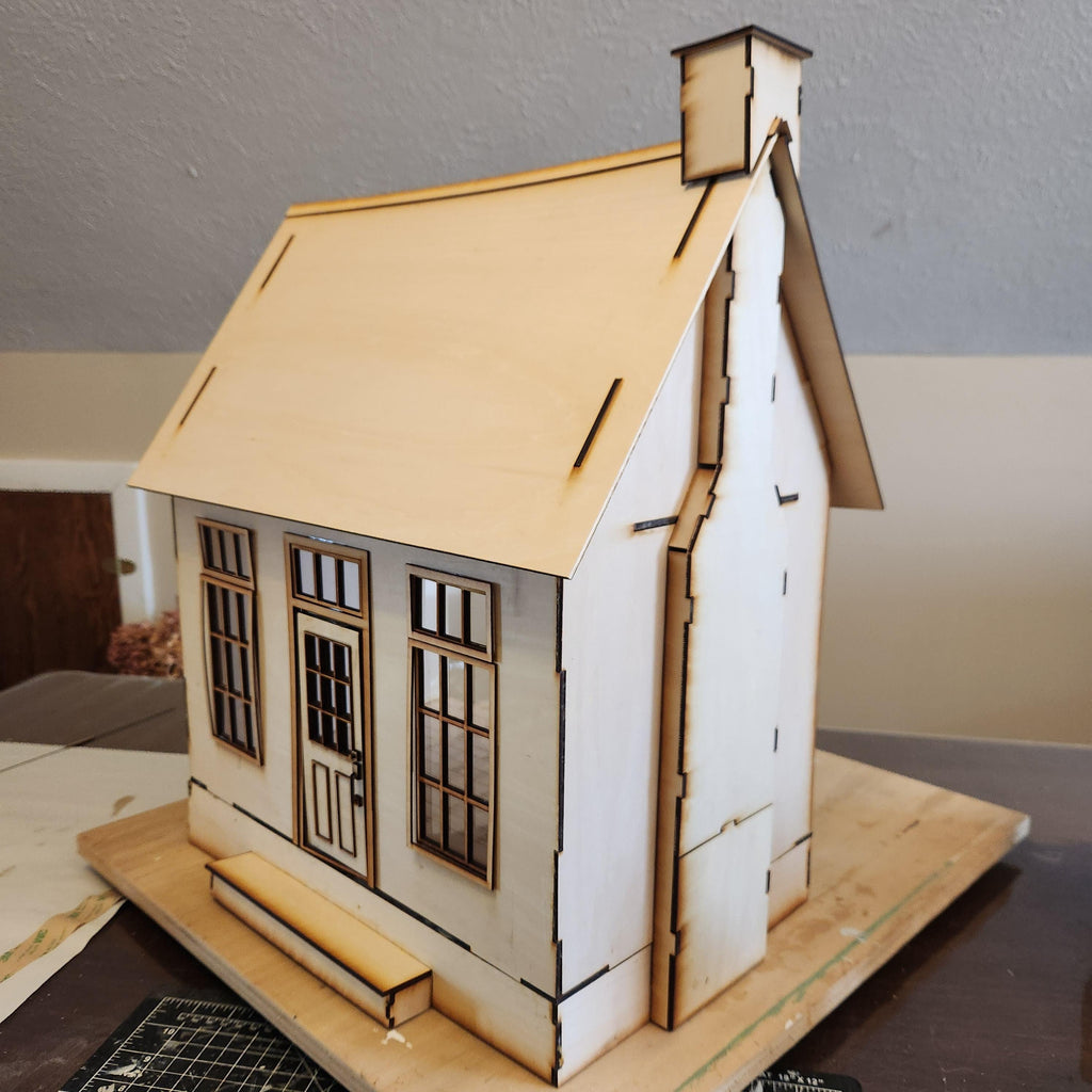 The Hideaway - DIY 1:12 Scale Dollhouse Base Kit