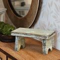 Rustic Dollhouse Miniature Stool Bench, 1:12 Scale