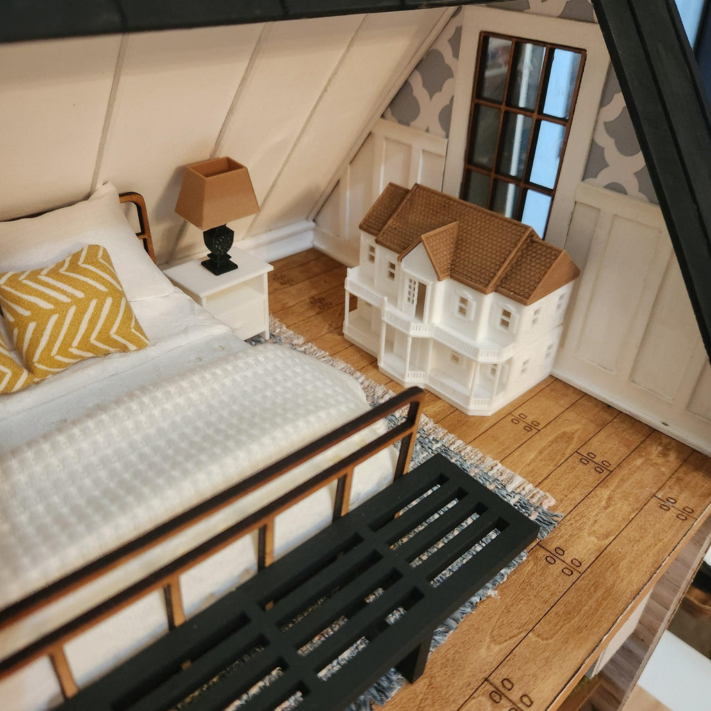 Fully Furnished 1:12 "1776" Custom Luxury Miniature Dollhouse Home __etsy:8123066199
