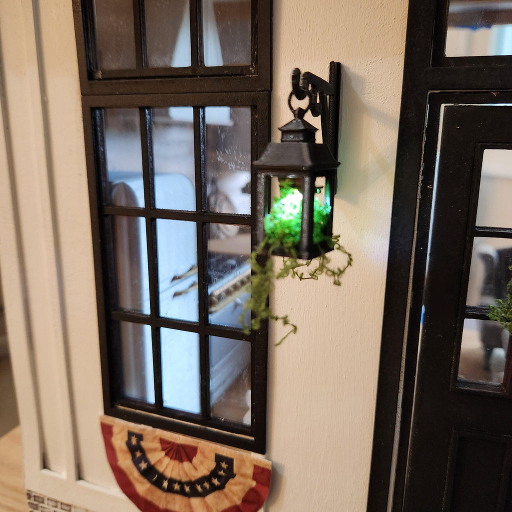 Fully Furnished 1:12 "1776" Custom Luxury Miniature Dollhouse Home __etsy:8075146768