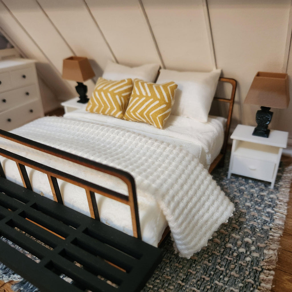 Fully Furnished 1:12 "1776" Custom Luxury Miniature Dollhouse Home __etsy:8123065801