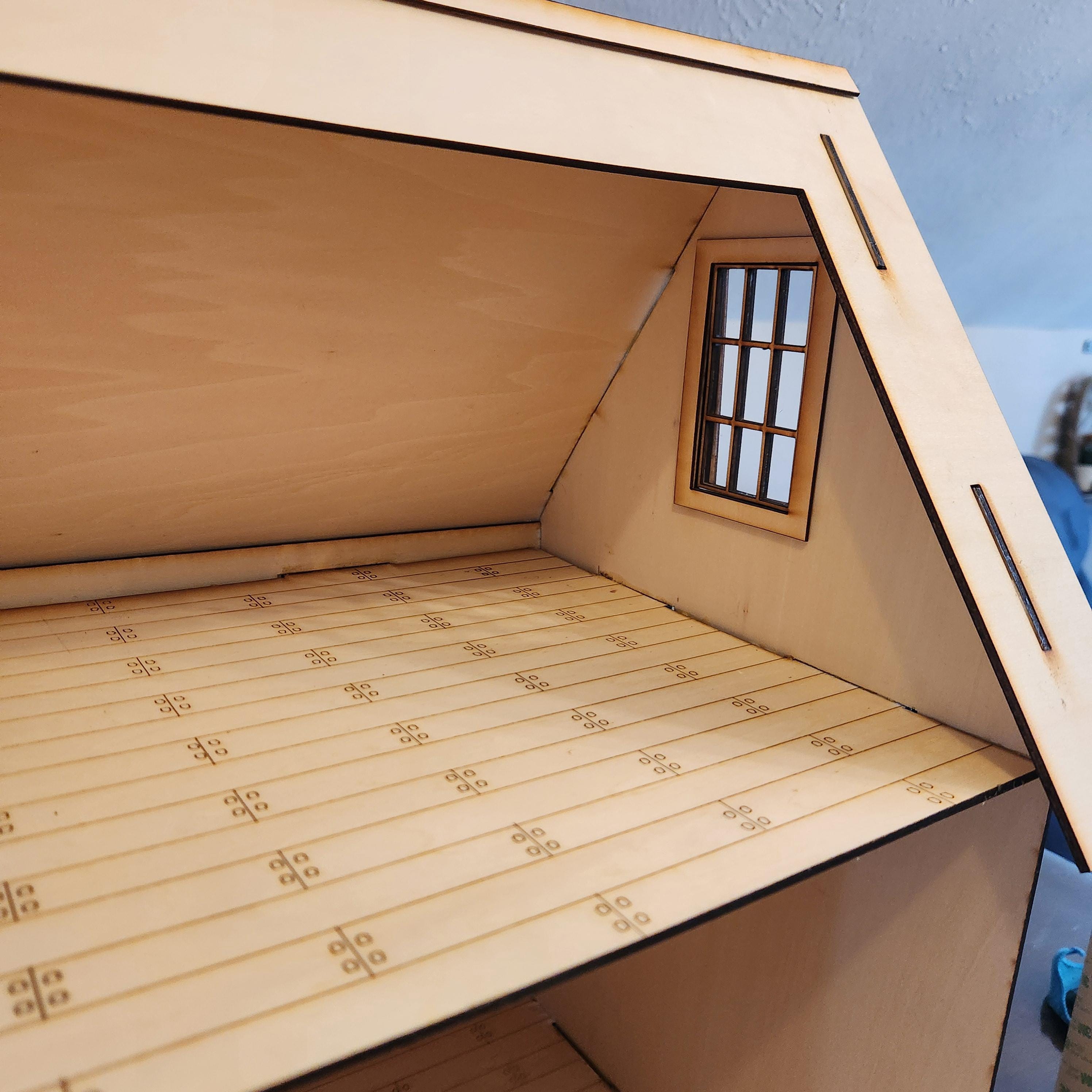 The Hideaway - DIY 1:12 Scale Dollhouse Base Kit