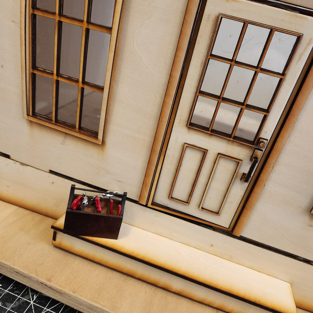 The Hideaway - DIY 1:12 Scale Dollhouse Base Kit