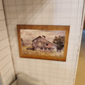 1:12 Scale Miniature "Patriotic Barn" Wood Sign – Americana Farmhouse Decor